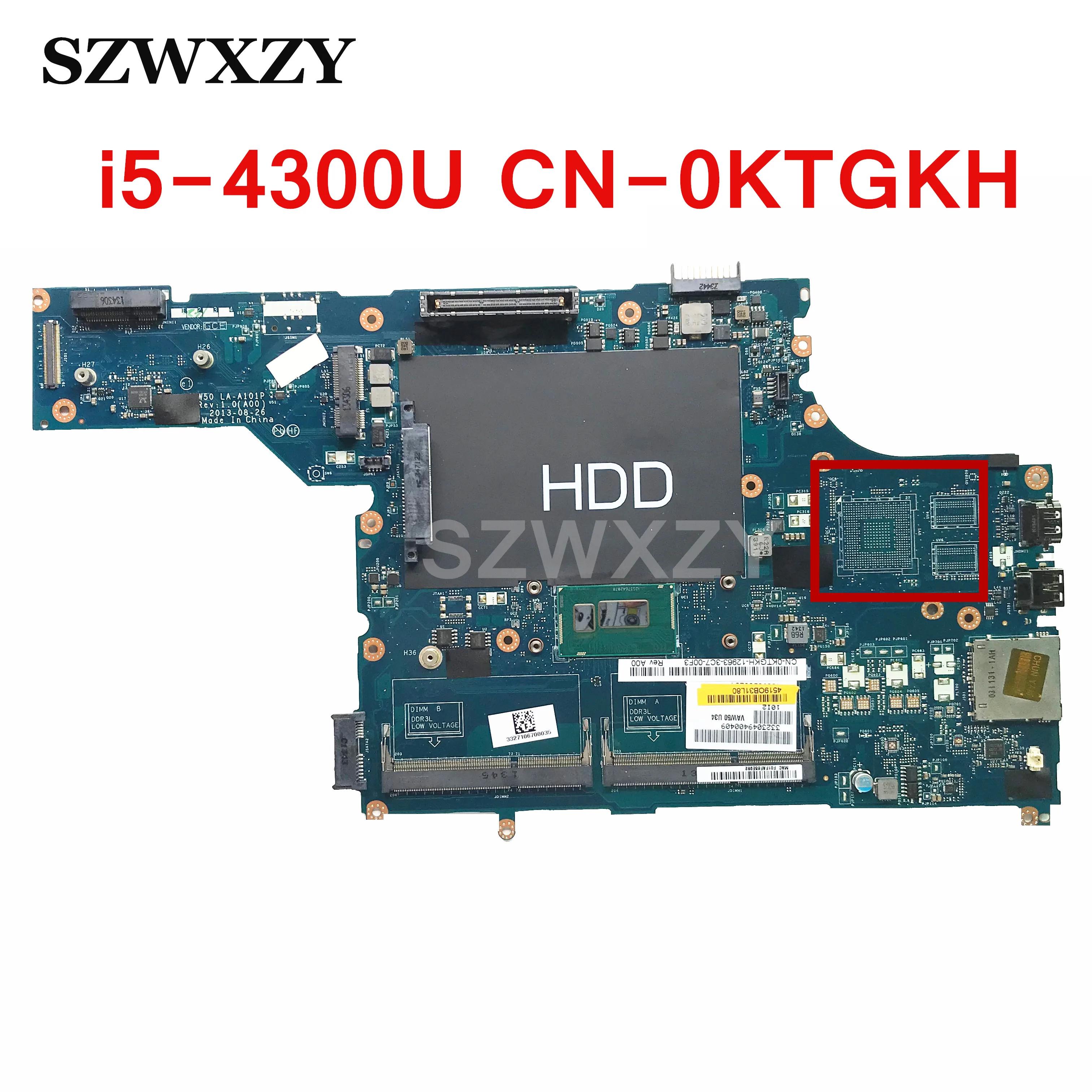 Dell Latitude E5540 Ʈ , DDR3L VAW50 LA-A101P CN-0KTGKH 0KTGKH KTGKH, i5-4300U CPU ,